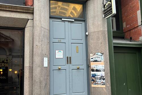 Fassade der Unterkunft