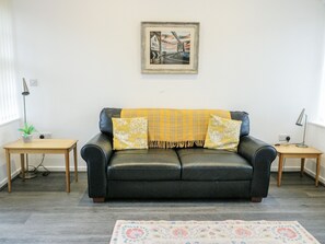 Ferienhaus | Wohnbereich | Kamin