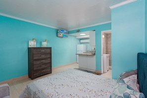 Strykejern/-brett, wi-fi (inkludert) og sengetøy