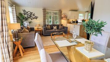 Cottage | Area keluarga | TV dan pemutar DVD