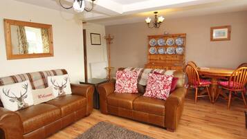 Ferienhaus | Wohnzimmer | Fernseher