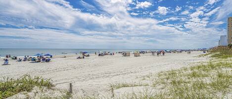 In Strandnähe, Strandtücher