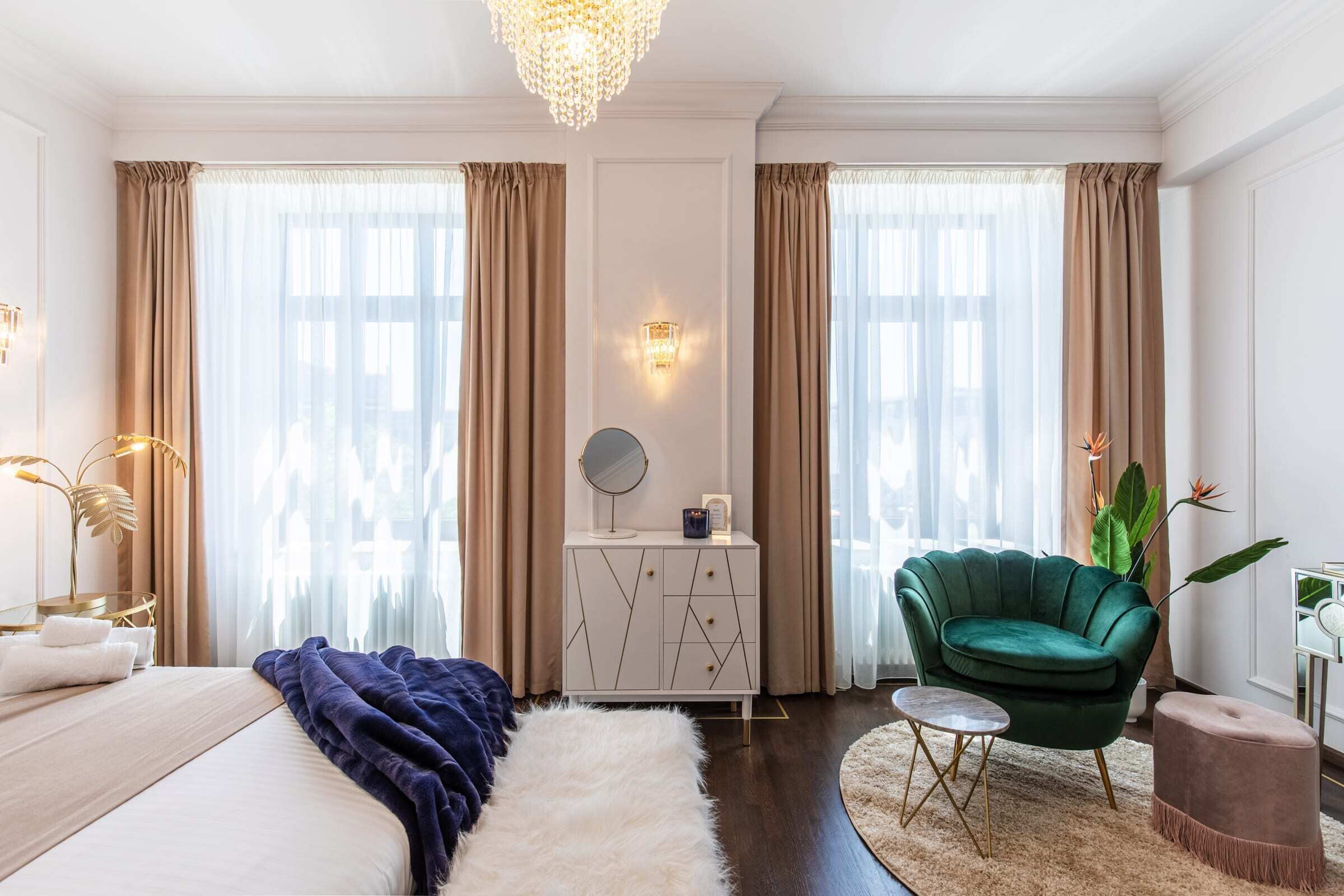 1 bedroom, iron/ironing board, travel crib, free WiFi