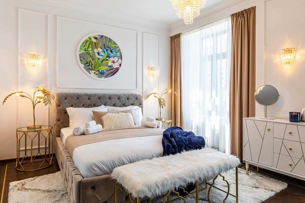 1 Schlafzimmer, Bügeleisen/Bügelbrett, Reisekinderbett, kostenloses WLAN