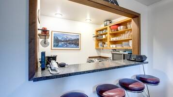 Condo, 2 Bedrooms | Private kitchen | Fridge, oven, dishwasher, coffee/tea maker