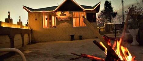 Enceinte de l’hébergement