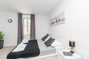 Huone (S1) | 1 makuuhuone, vauvan matkasänky, ilmainen Wi-Fi