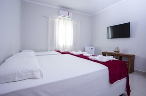 Quarto Exclusivo | Frigobar, Wi-Fi de cortesia, roupa de cama