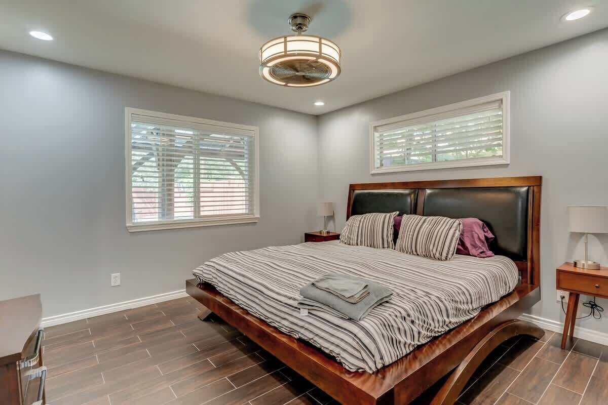 5 bedrooms, iron/ironing board, travel crib, WiFi