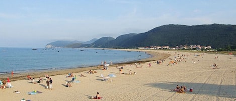 Accommodatie ligt op het strand