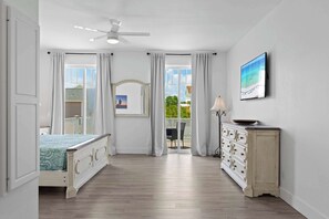 5 bedrooms, iron/ironing board, travel cot, WiFi