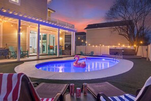 Pool - Destin House Pool +Hot Tub |5BR w/ Golf Cart for 6 (Destin)