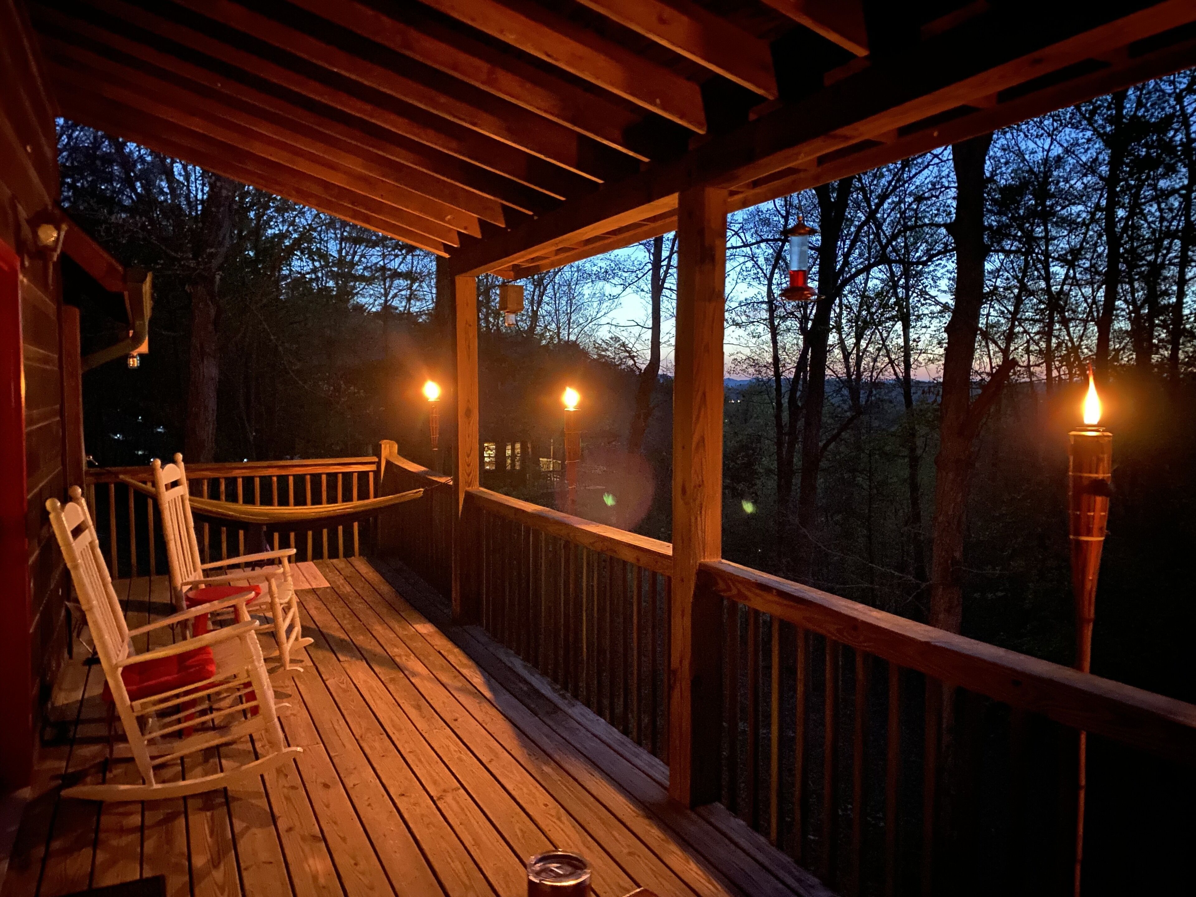 Rockers on the porch are ready for you. 😃