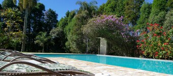 Exclusive Top Swimming Pool of the Residence Conforto Lazer 24h Security. <br>