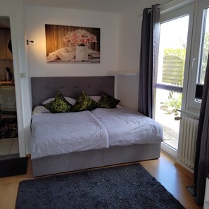 1 Schlafzimmer, kostenloses WLAN, Bettwäsche