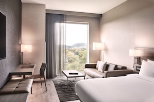 Habitación, 1 cama de matrimonio grande con sofá cama | Escritorio y espacio para trabajar con un portátil
