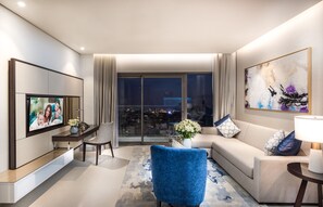 Executive Room, 2 Bedrooms | Down comforters, in-room safe, desk, laptop workspace