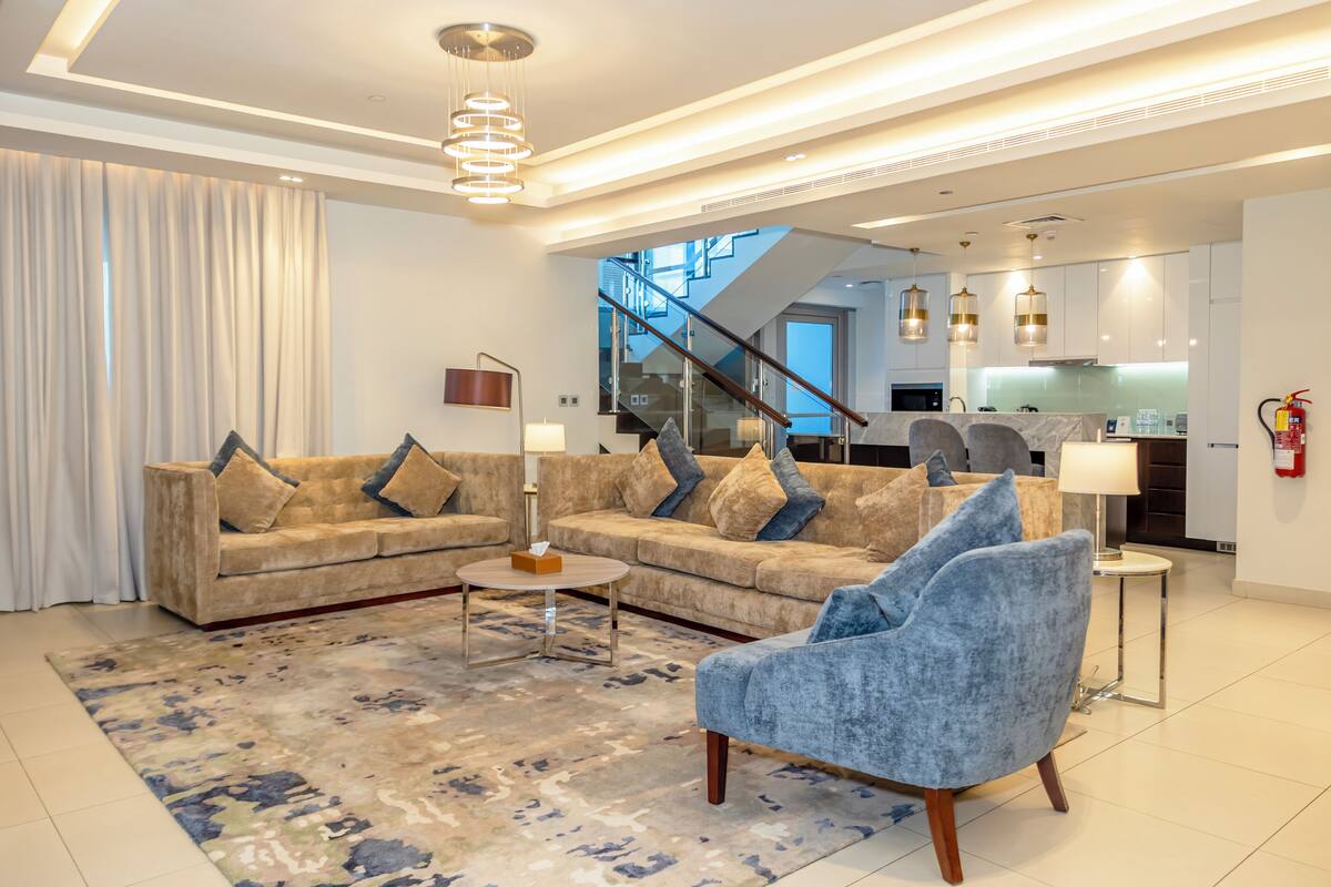 Penthouse, 3 Schlafzimmer | Ausblick vom Zimmer