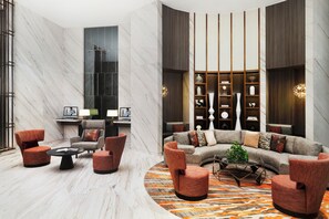 Sala de estar en el lobby