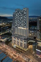 Front of property - evening/night