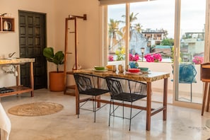 Minibar, in-room safe, desk, laptop workspace - Casa Blanca (Puerto Vallarta)