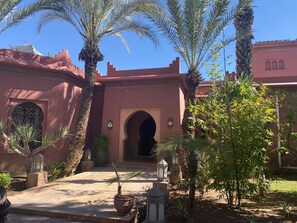 Overnattingsstedets uteområder