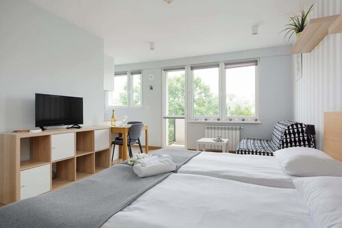 Cozy Studio in the Center | Balcony | Close to the Vistula River
