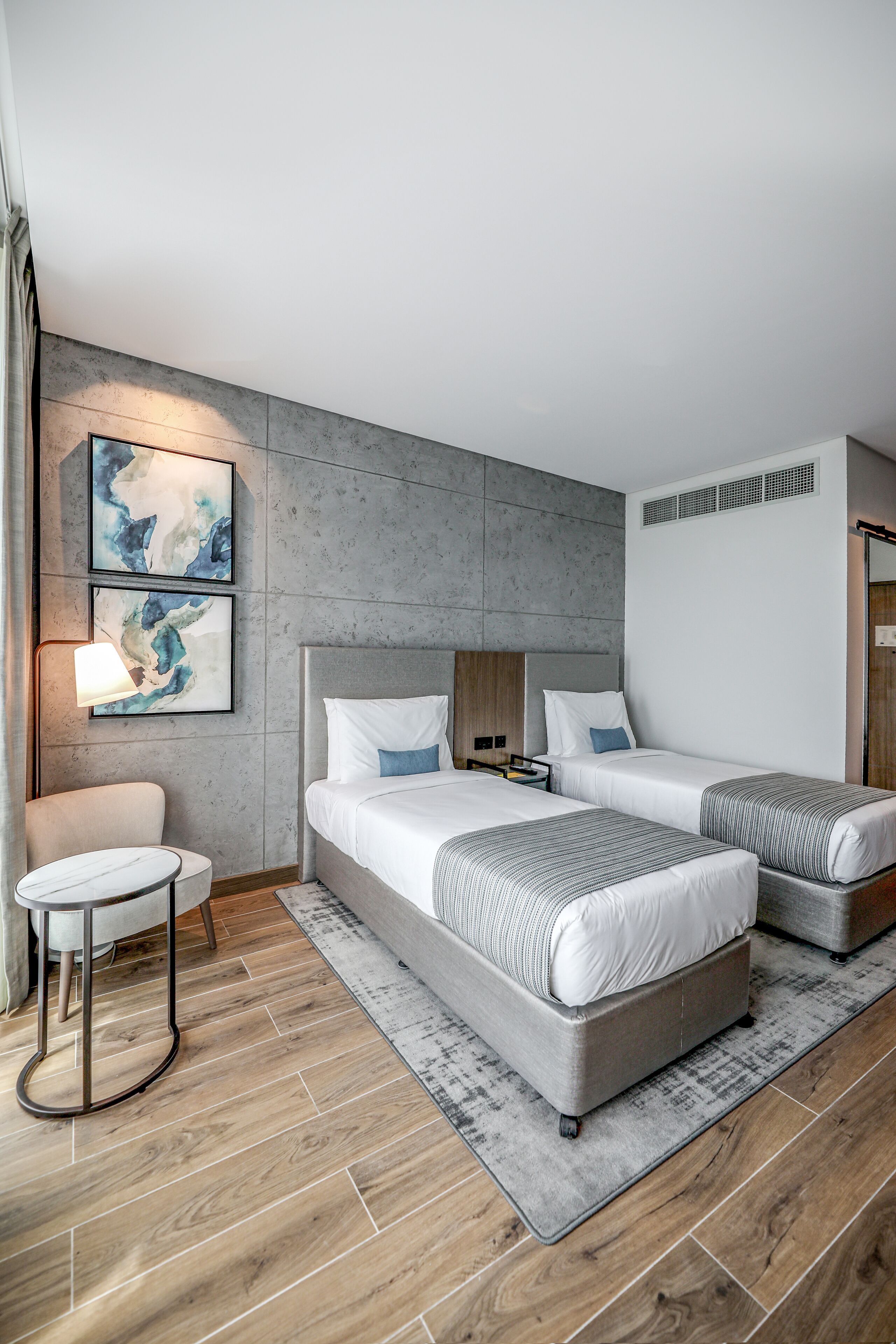 desk, iron/ironing board, free cots/infant beds, bed sheets