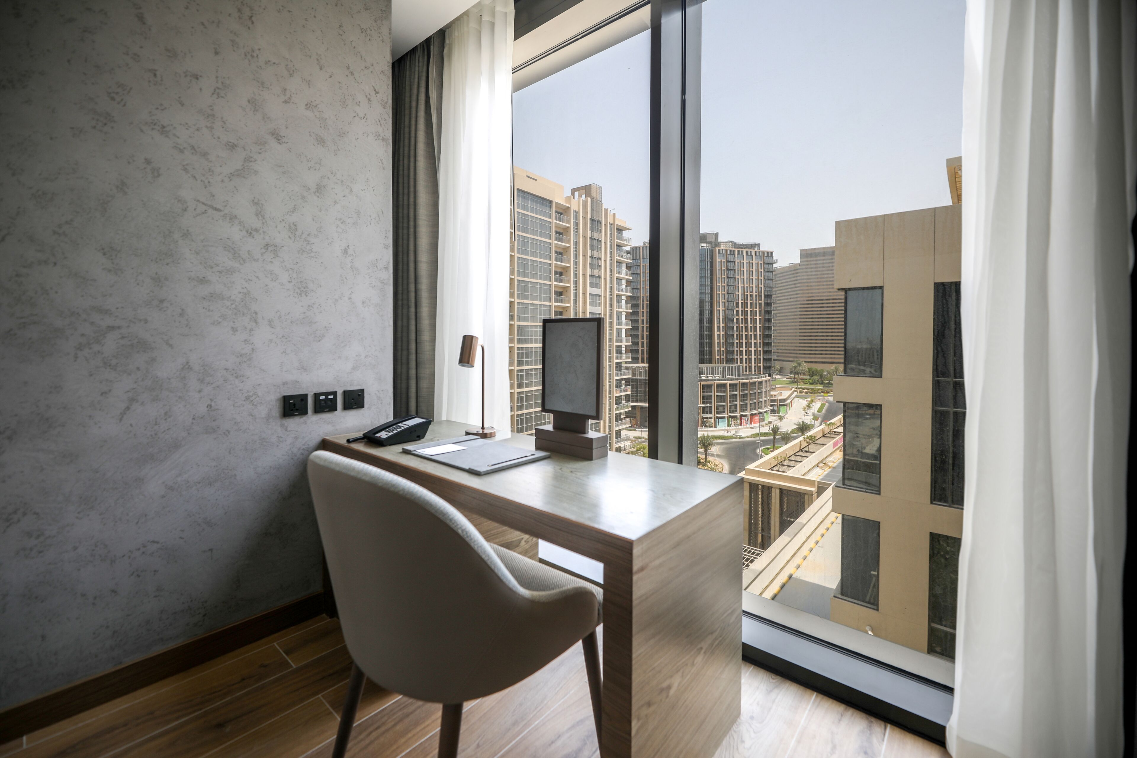 desk, iron/ironing board, free cots/infant beds, bed sheets