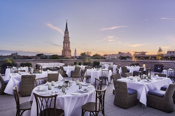 Rooftop terrace at The Loutrel