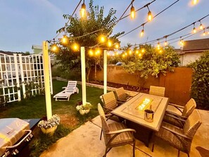 Opções para refeição ao ar livre