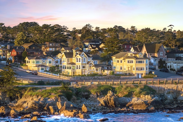 Uitzicht op strand/zee
