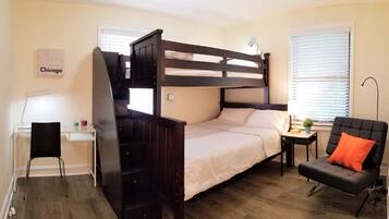 4 chambres, bureau, fer et planche à repasser, Wi-Fi gratuit