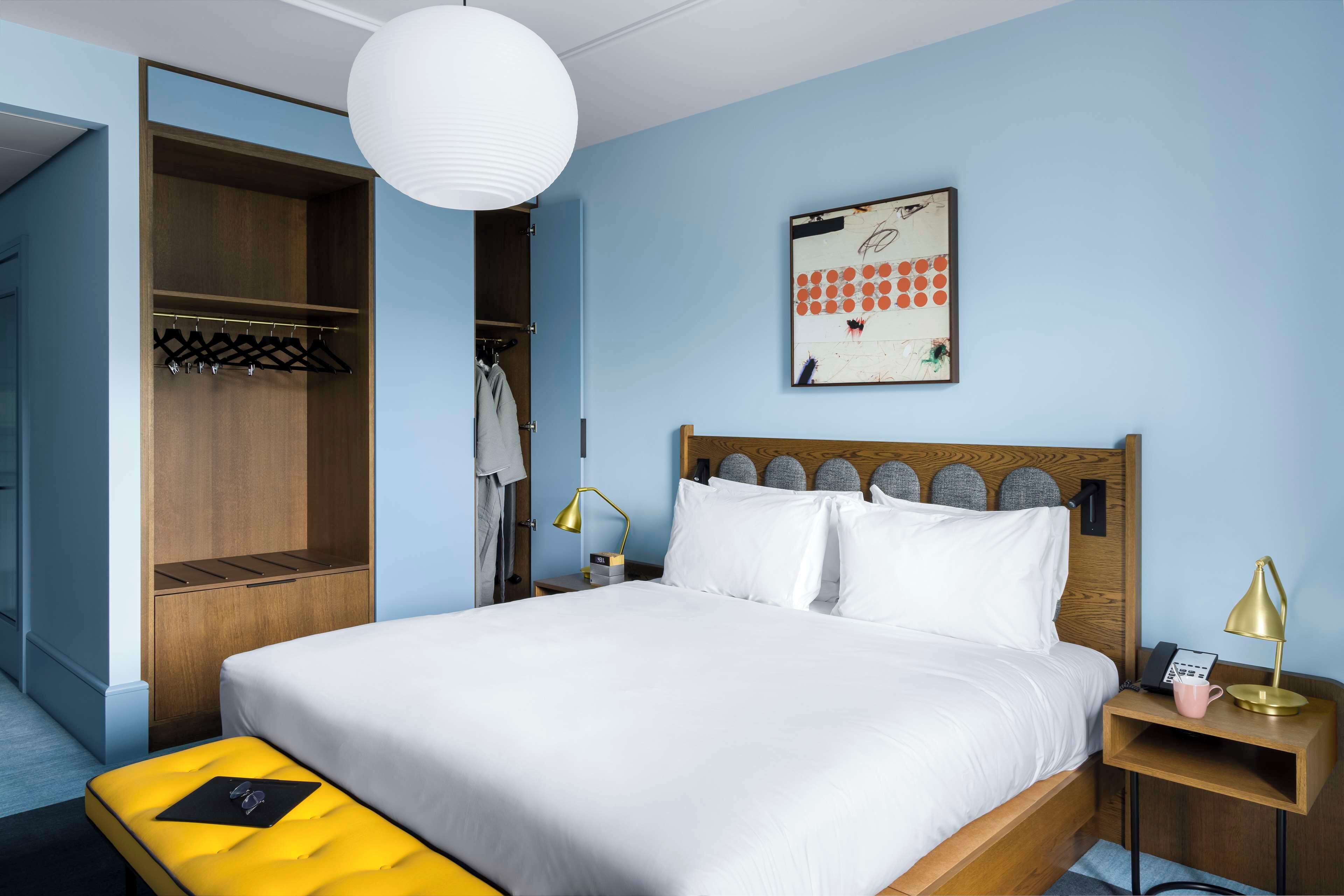 in-room safe, desk, blackout curtains, iron/ironing board