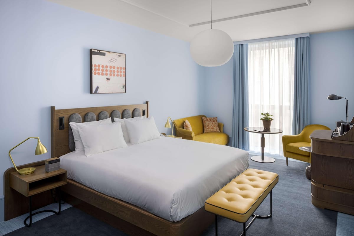 In-room safe, desk, blackout curtains, iron/ironing board