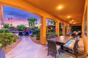 Outdoor dining
