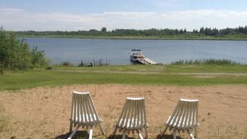 In Strandnähe, Liegestühle