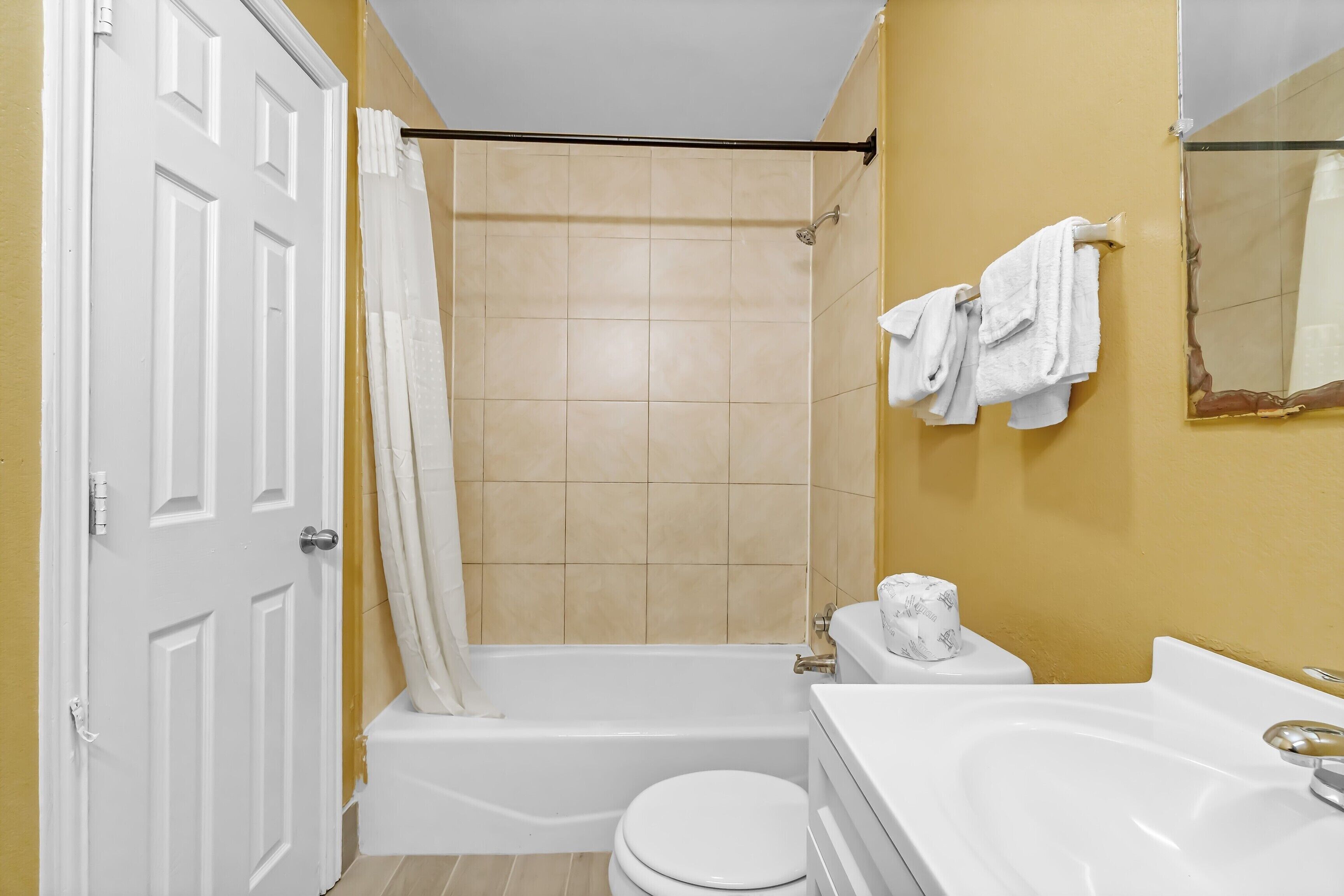 Articles de toilette gratuits, serviettes fournies