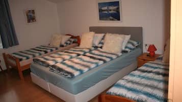 1 bedroom, iron/ironing board, free WiFi, bed sheets