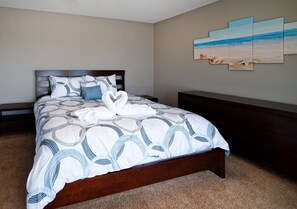 5 bedrooms, iron/ironing board, travel cot, free WiFi