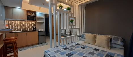 1 Schlafzimmer, Bügeleisen/Bügelbrett, kostenloses WLAN, Bettwäsche