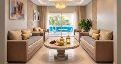Appartement luxueux Ă Sidi Bou Zid avec vue sur le jardin