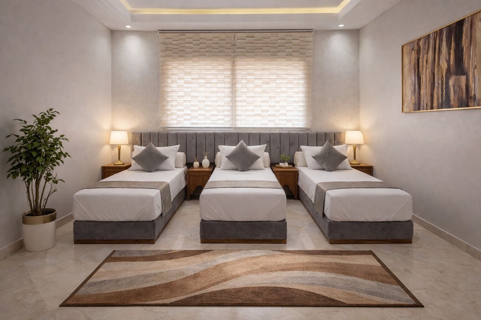 3 bedrooms, iron/ironing board, Internet, bed sheets