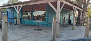 Outdoor dining - Vacation home in the Netherlands (Recreatiepark R. Meren) (Lathum)