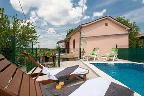 Outdoor pool - House Papinka (Sveta Nedelja)