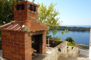 Apartment, 2 Queen Beds | Property grounds - A2 - apt Near Beach With Terrace and the sea View (Blato)