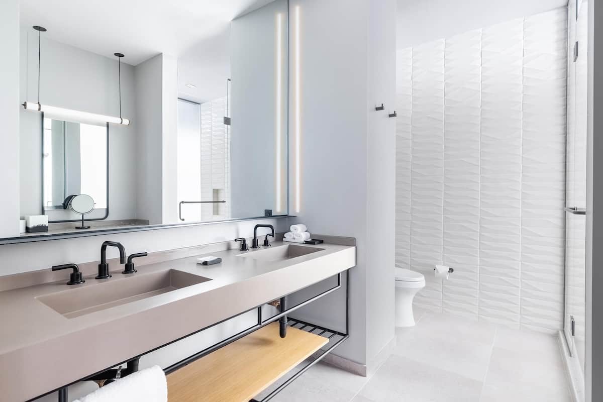 Studio, 1 kingsize bed | 1 slaapkamer, luxe beddengoed, donzen dekbedden, een minibar