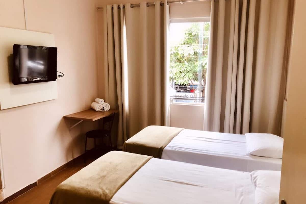 Standard-Zweibettzimmer | Kostenloses WLAN, Bettwäsche