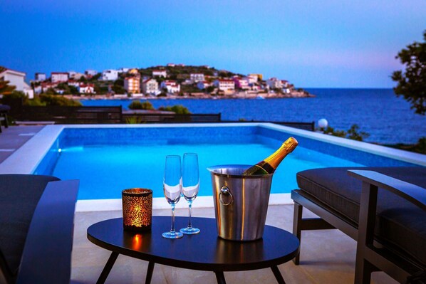 Außenpool, beheizter Pool