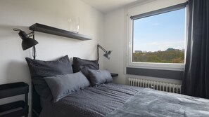 City Condo | 1 bilik tidur, seterika/papan seterika, Wi-fi percuma